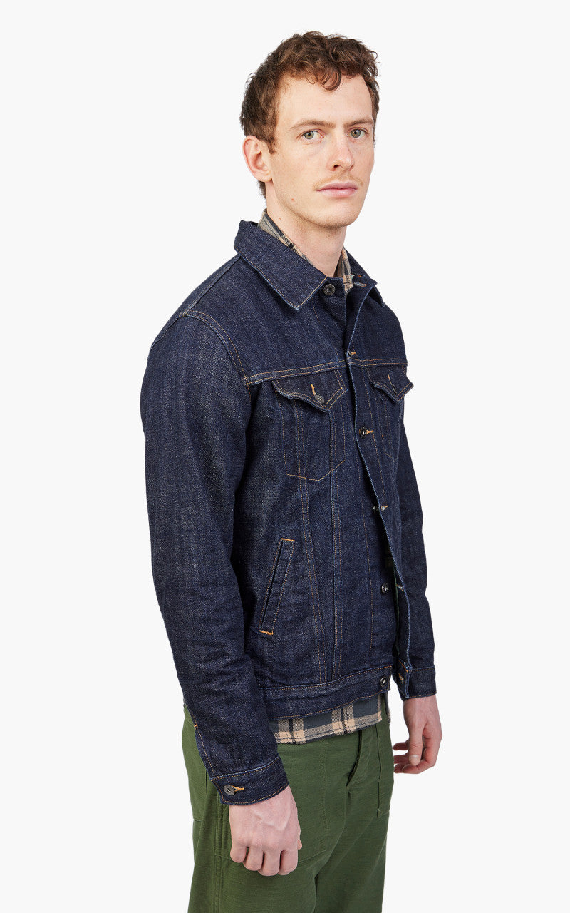 3sixteen Type 3S Denim Jacket Burkina Faso Selvedge Indigo