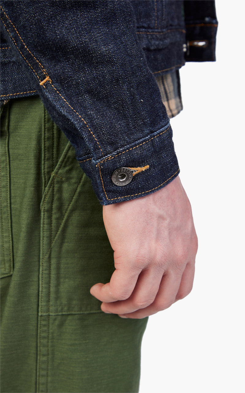 3sixteen Type 3S Denim Jacket Burkina Faso Selvedge Indigo