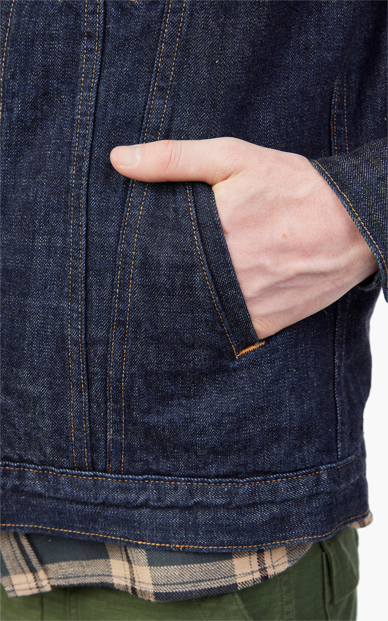 3sixteen Type 3S Denim Jacket Burkina Faso Selvedge Indigo