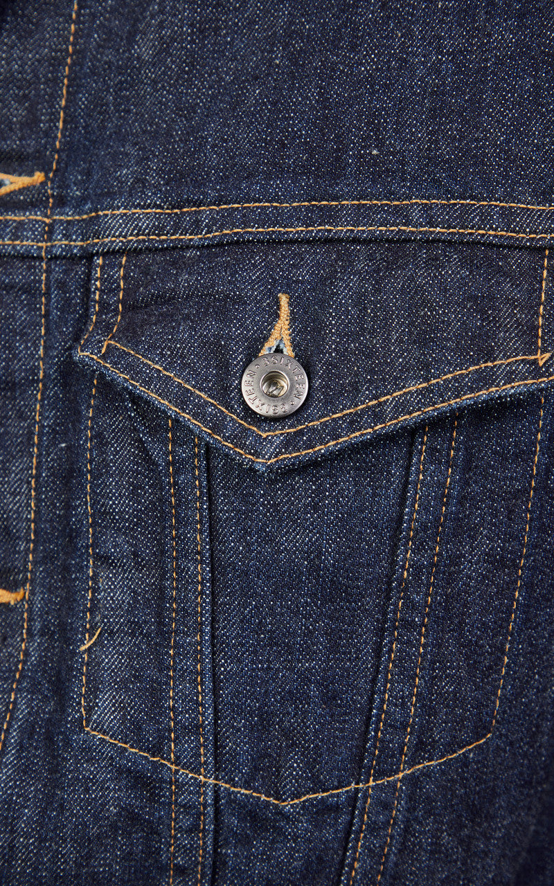 3sixteen Type 3S Denim Jacket Burkina Faso Selvedge Indigo