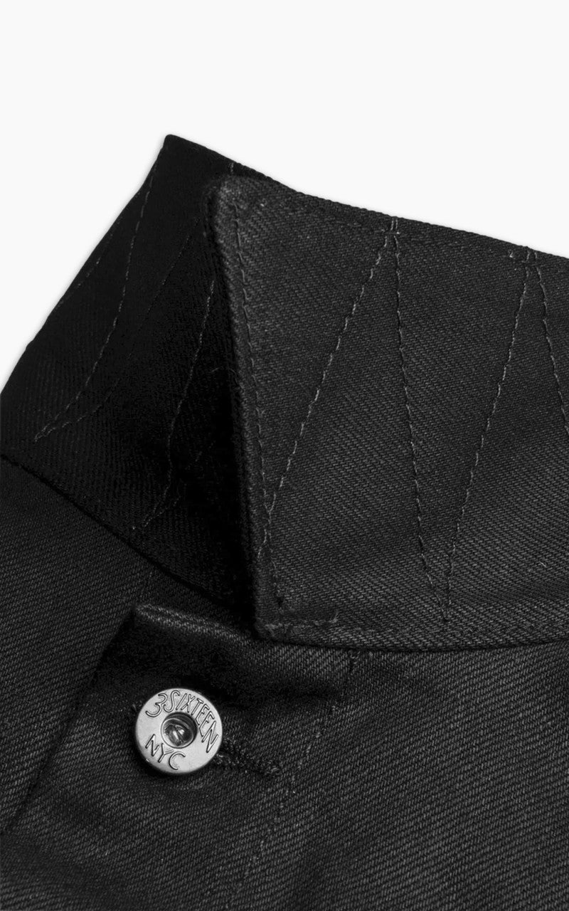 3sixteen Type 3S Denim Jacket Double Black 14.5oz