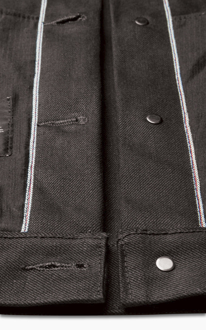 3sixteen Type 3S Denim Jacket Double Black 14.5oz
