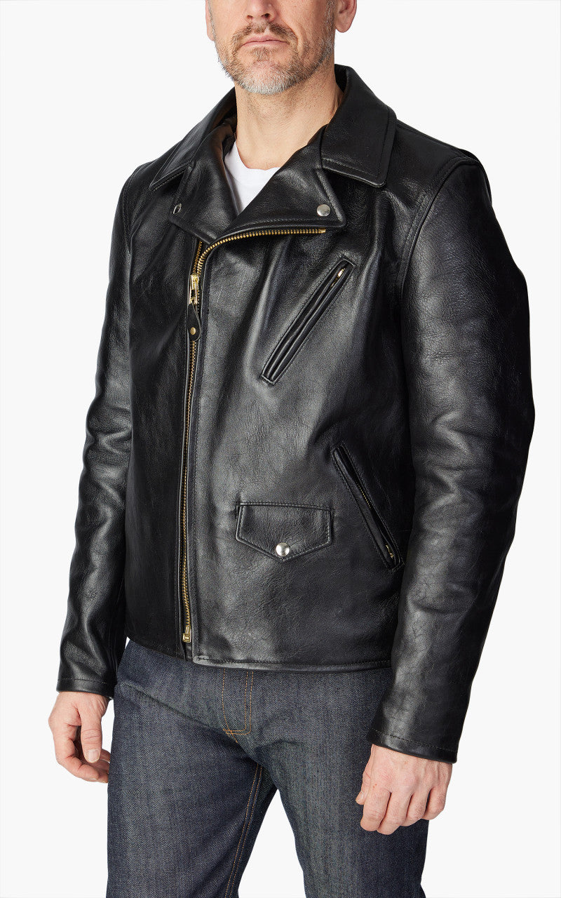 3sixteen x Schott NYC 519 Horsehide Perfecto Black