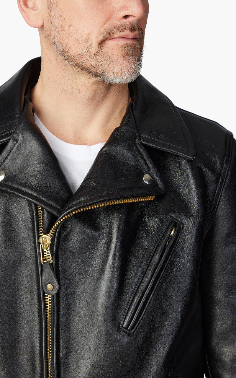 3sixteen x Schott NYC 519 Horsehide Perfecto Black