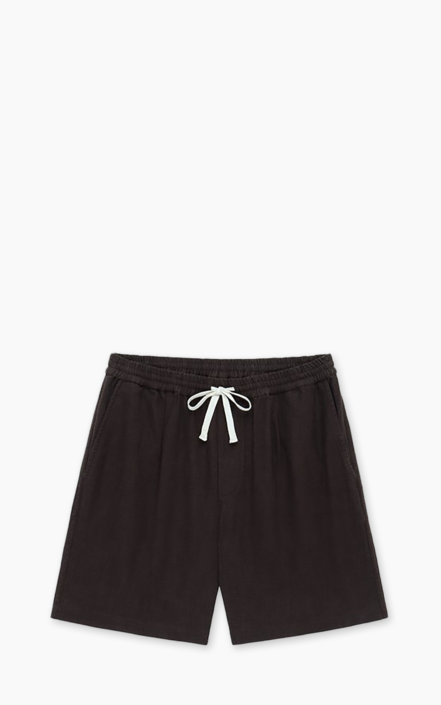 3sixteen Drawstring Short Linen Chocolate