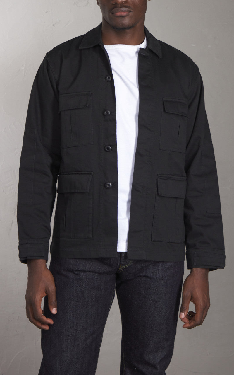 3sixteen BDU Jacket Back Satin Black