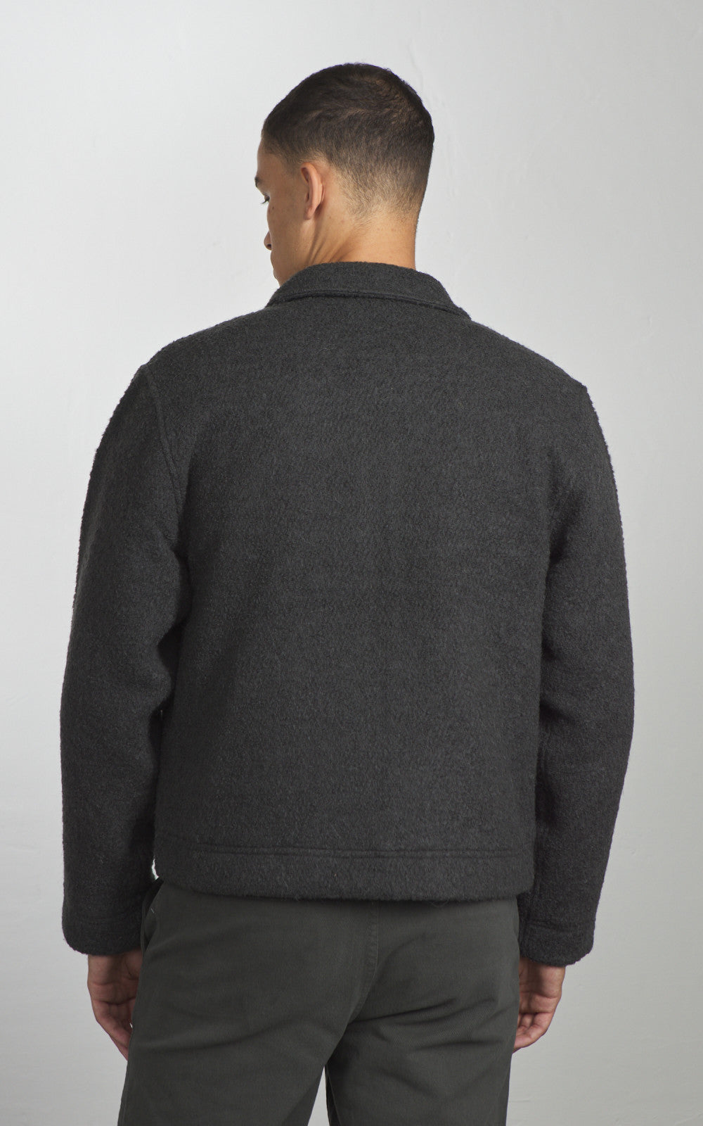 3sixteen Club Jacket Boucle Charcoal