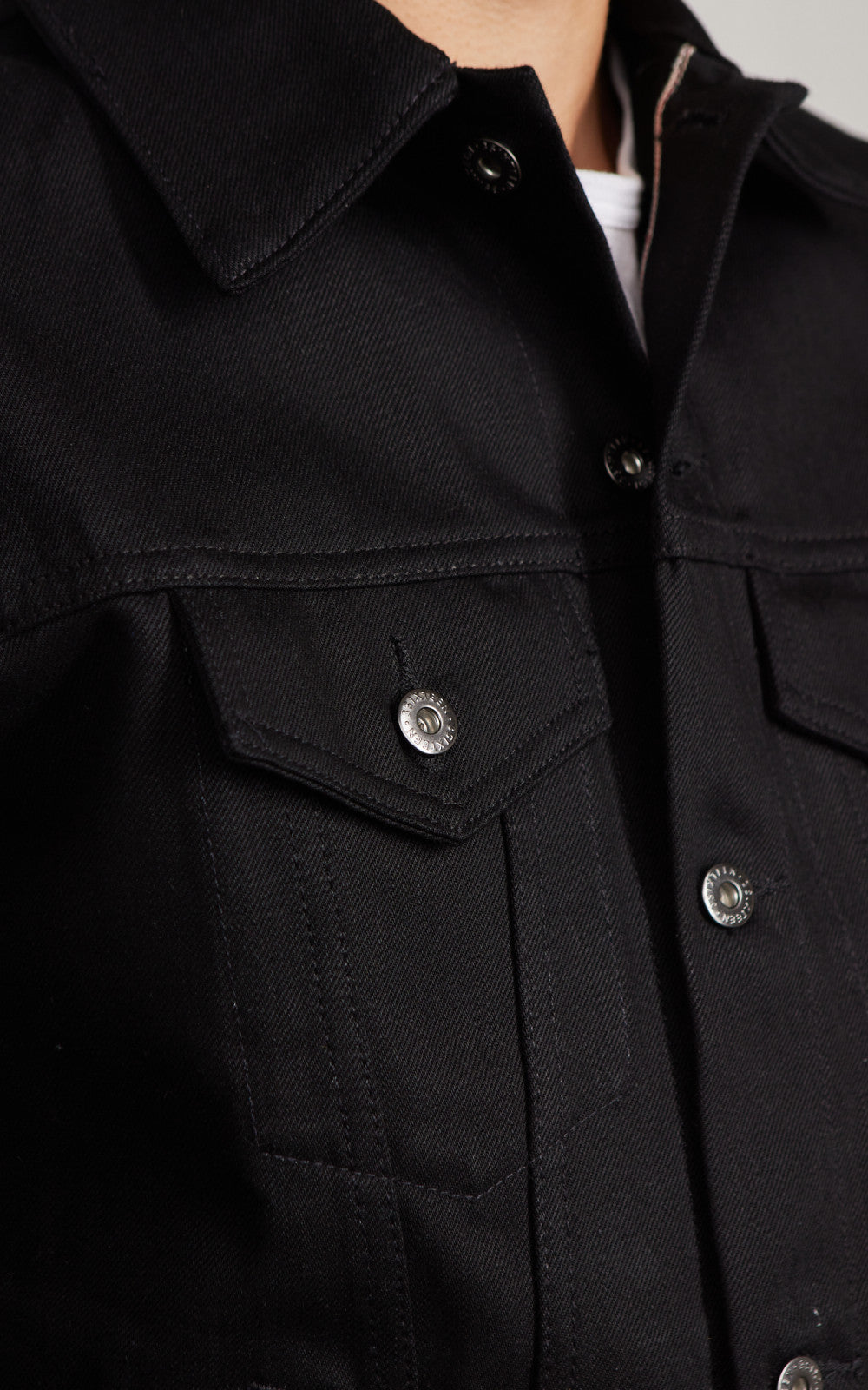 3sixteen Type 3S Denim Jacket Selvedge Double Black 14.5oz