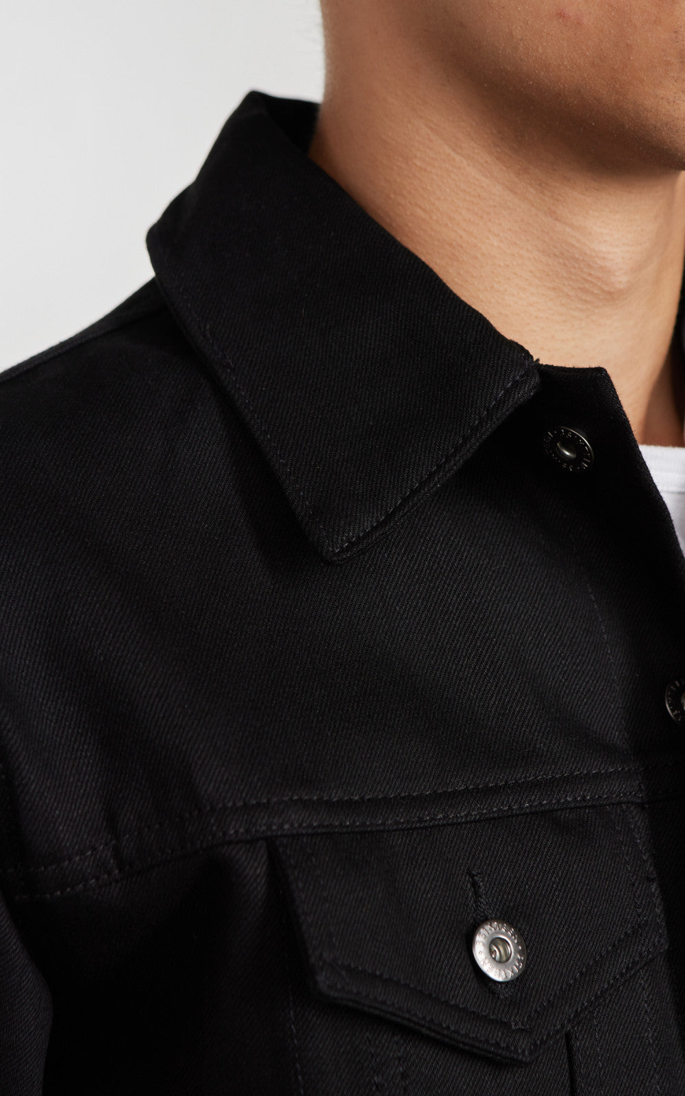 3sixteen Type 3S Denim Jacket Selvedge Double Black 14.5oz