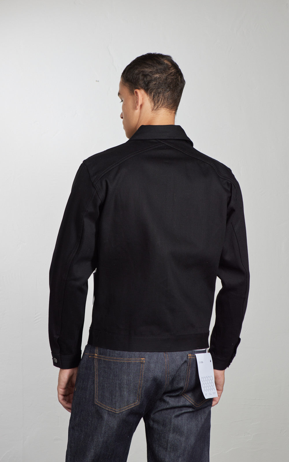 3sixteen Type 3S Denim Jacket Selvedge Double Black 14.5oz