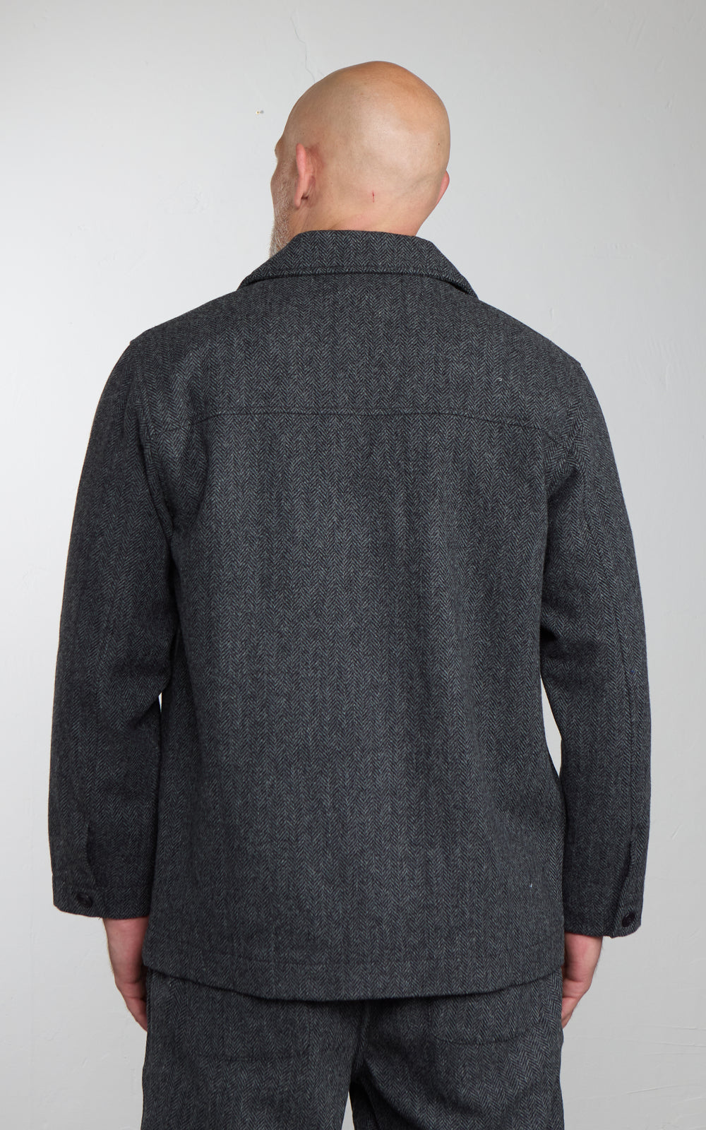 3sixteen Easy Jacket Tweed Black