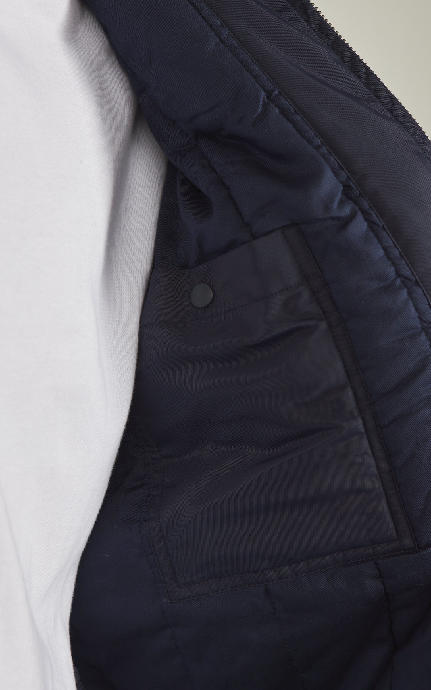 3sixteen CWU Flight Jacket Aviator Satin Blue