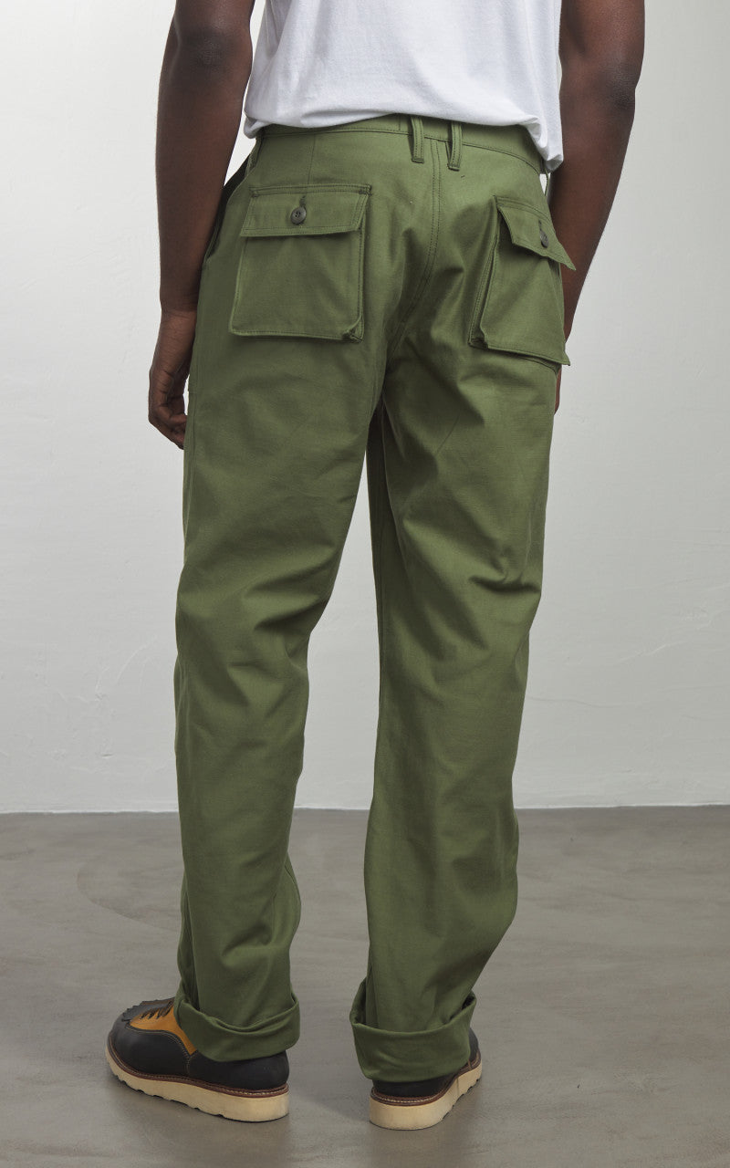 3sixteen Fatigue Pants Back Satin Olive