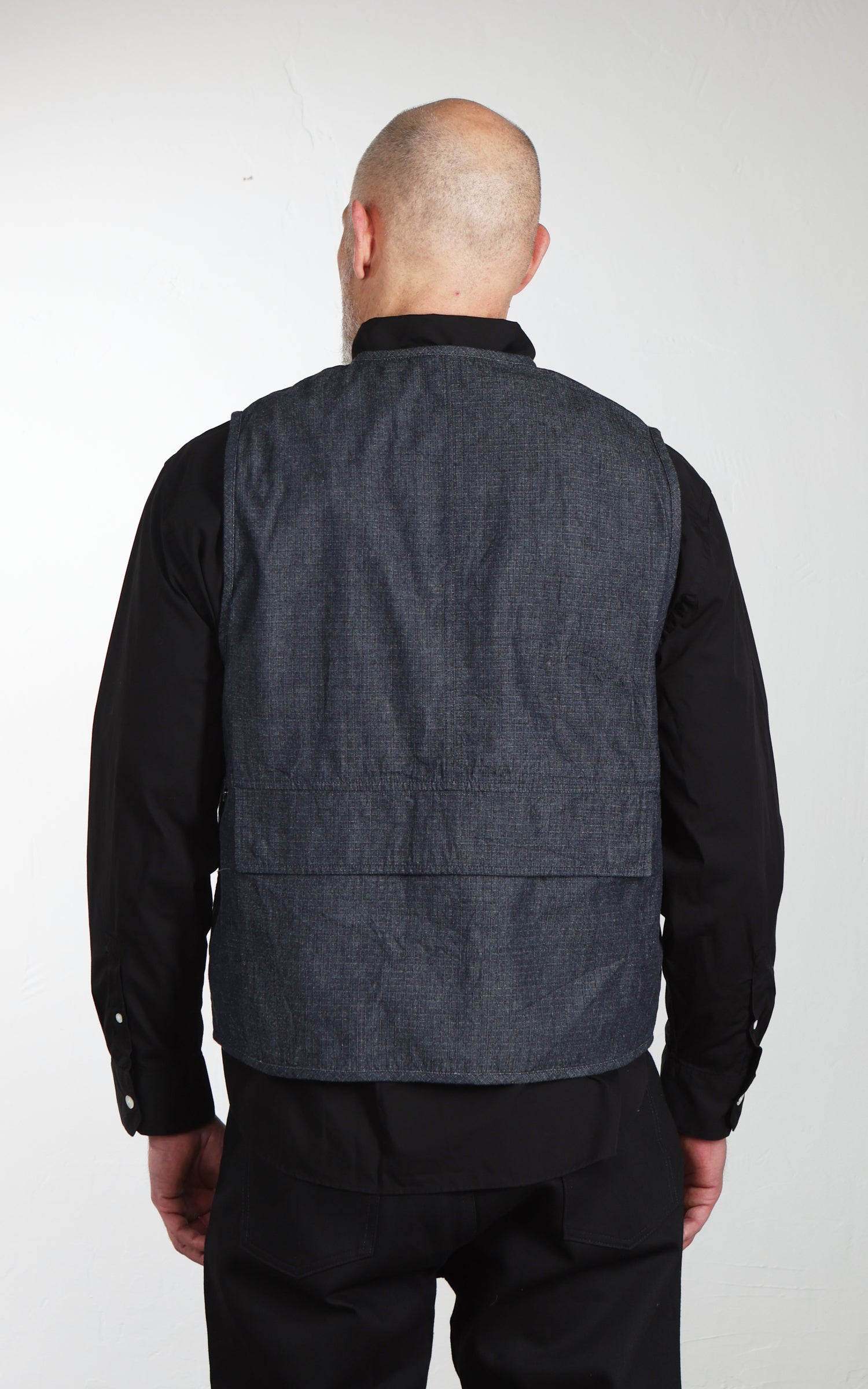 3sixteen Field Vest Ripstop Indigo