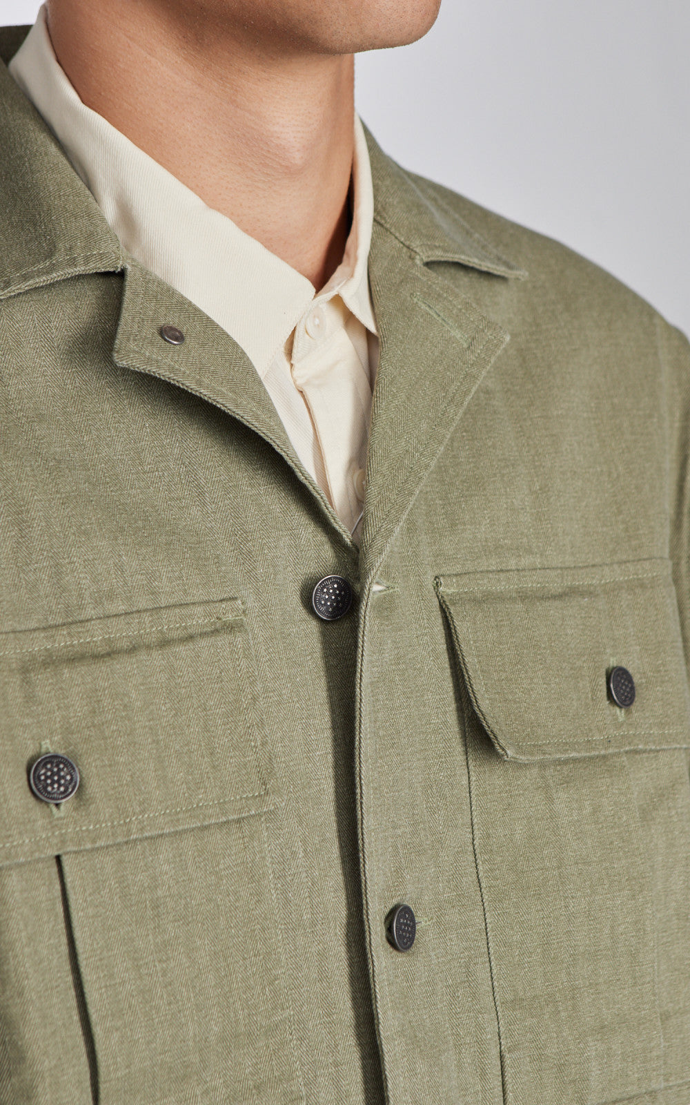 3sixteen M43 Overshirt HBT Olive