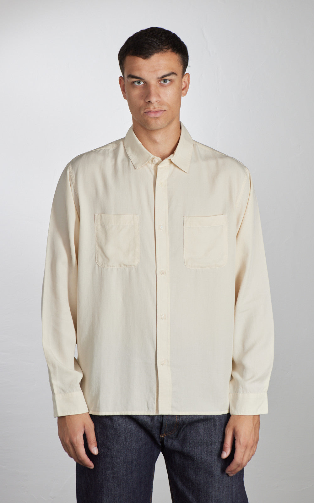 3sixteen Mechanic Shirt Ivory