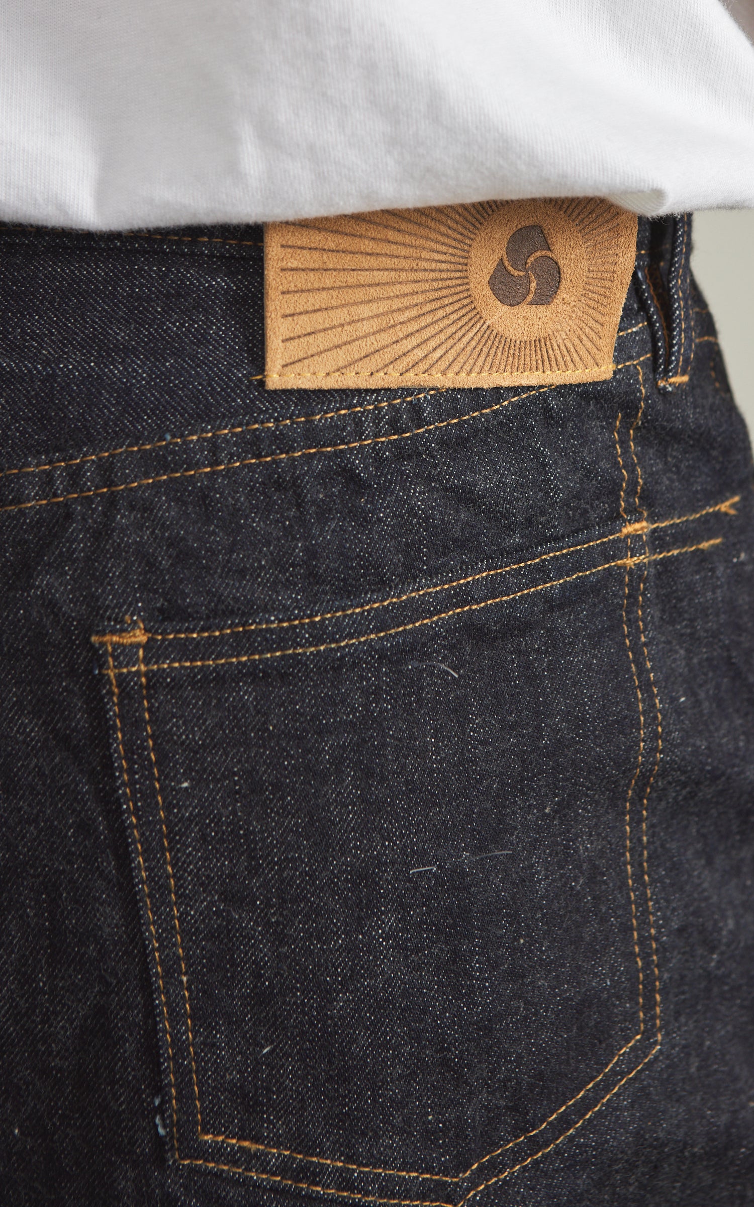 3sixteen RS-100xk Relaxed Straight Selvedge Rinsed Indigo Kibata 14oz