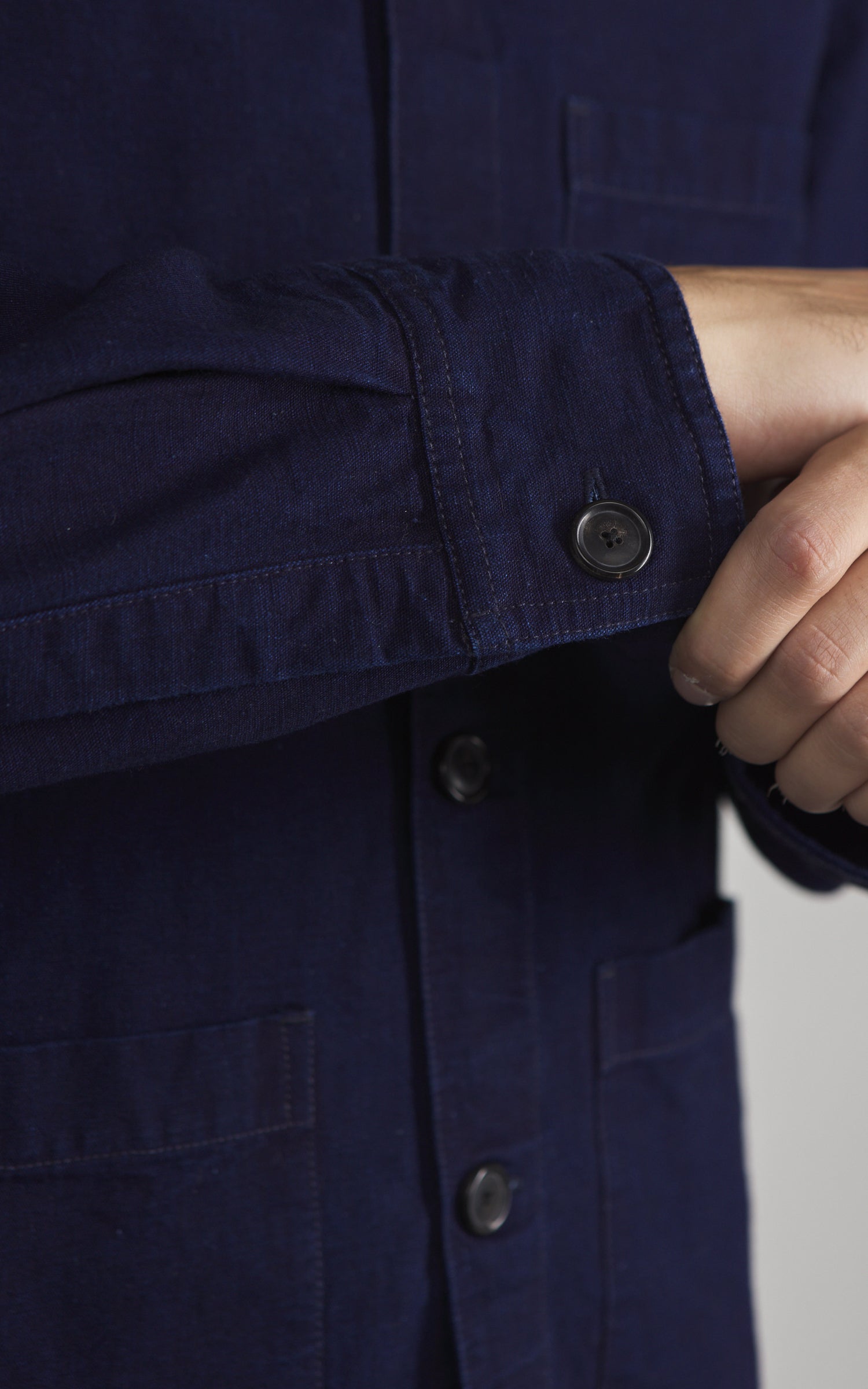 3sixteen Shop Jacket Canvas Indigo