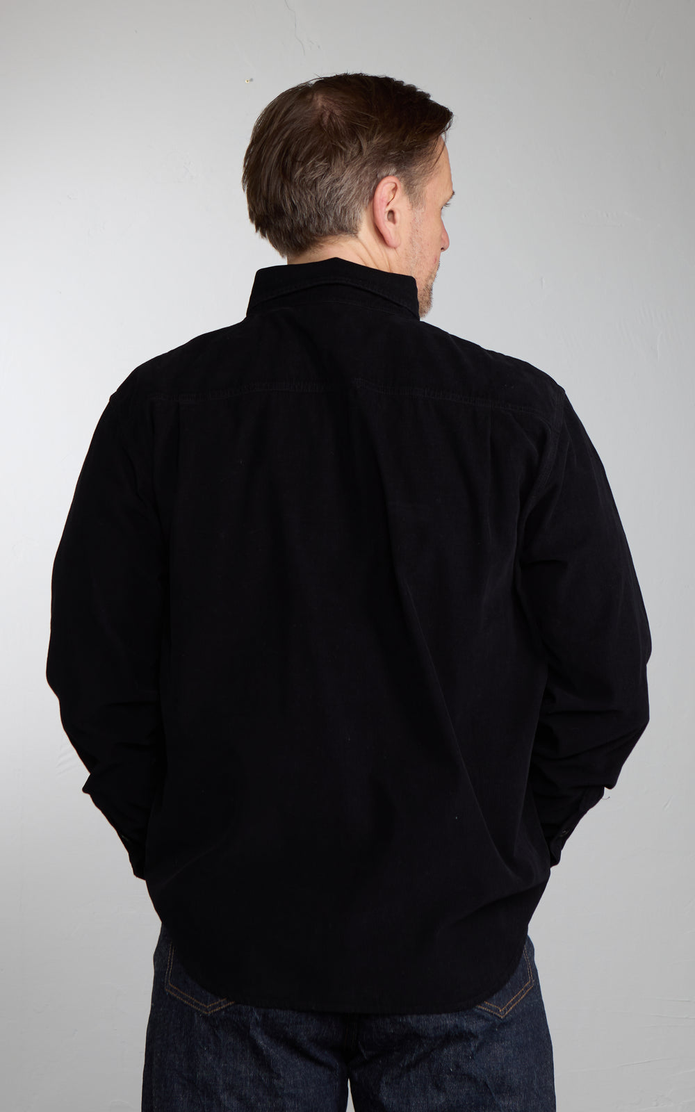3sixteen Studio Shirt Corduroy Black