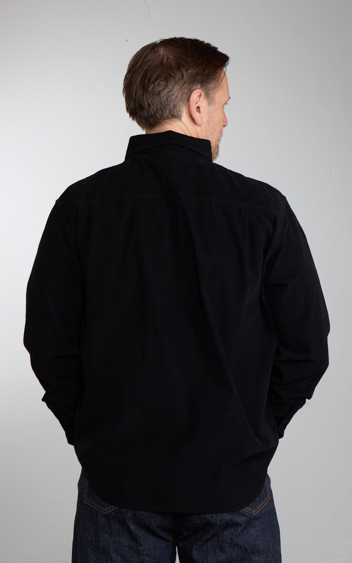 3sixteen Studio Shirt Corduroy Black