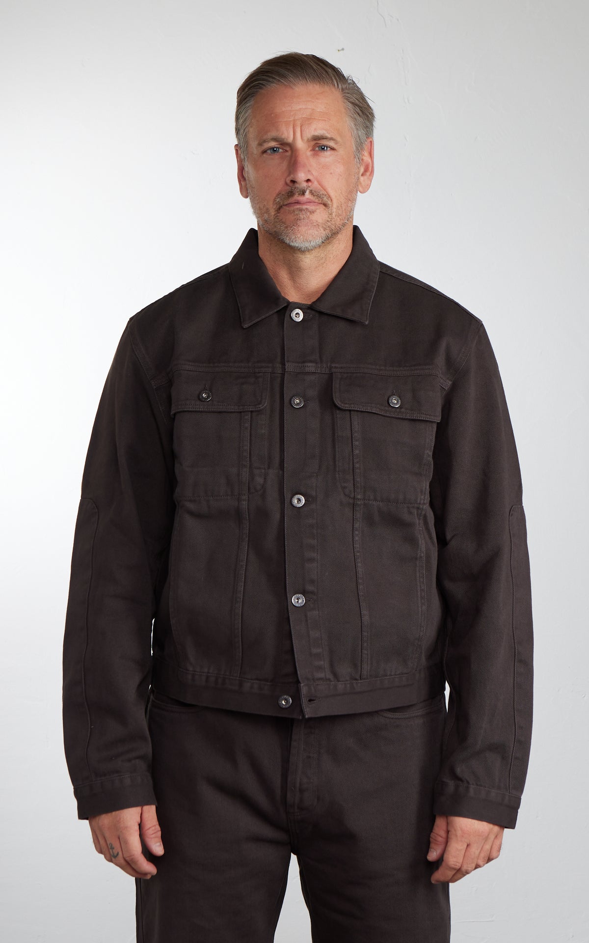 3sixteen Trucker Jacket Umber Twill