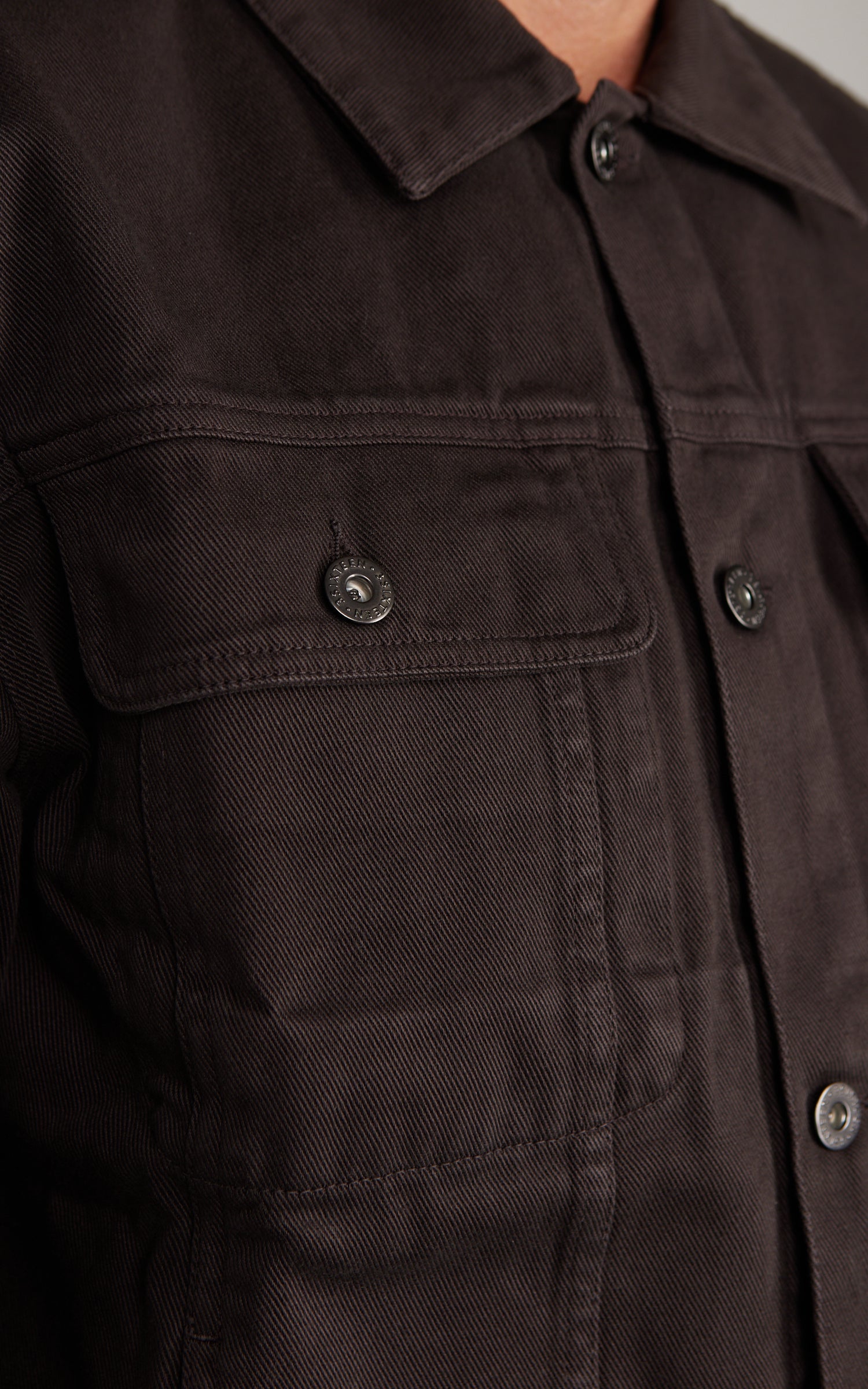3sixteen Trucker Jacket Umber Twill