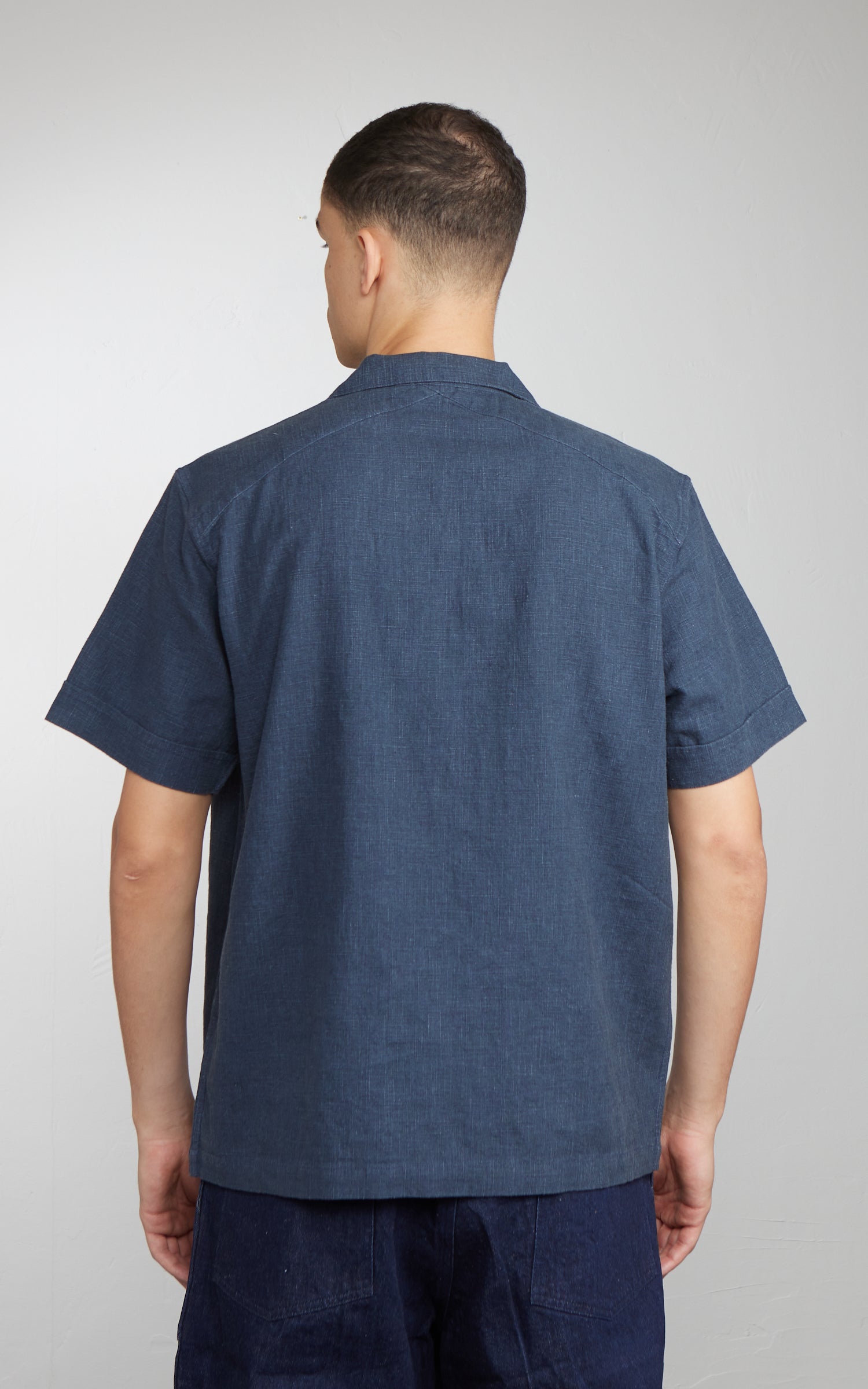 3sixteen Vacation Shirt Blue Linen