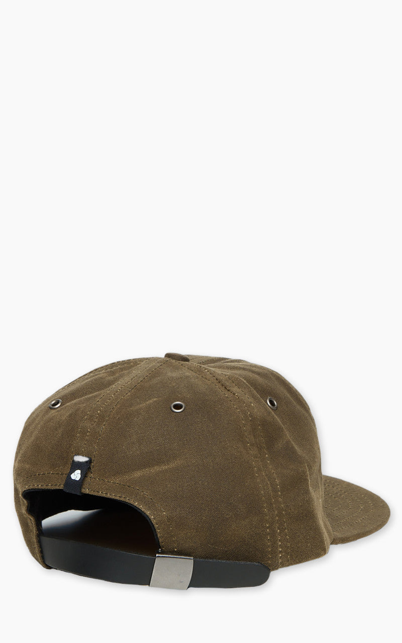 3sixteen Waxed Canvas Baseball Cap Olive