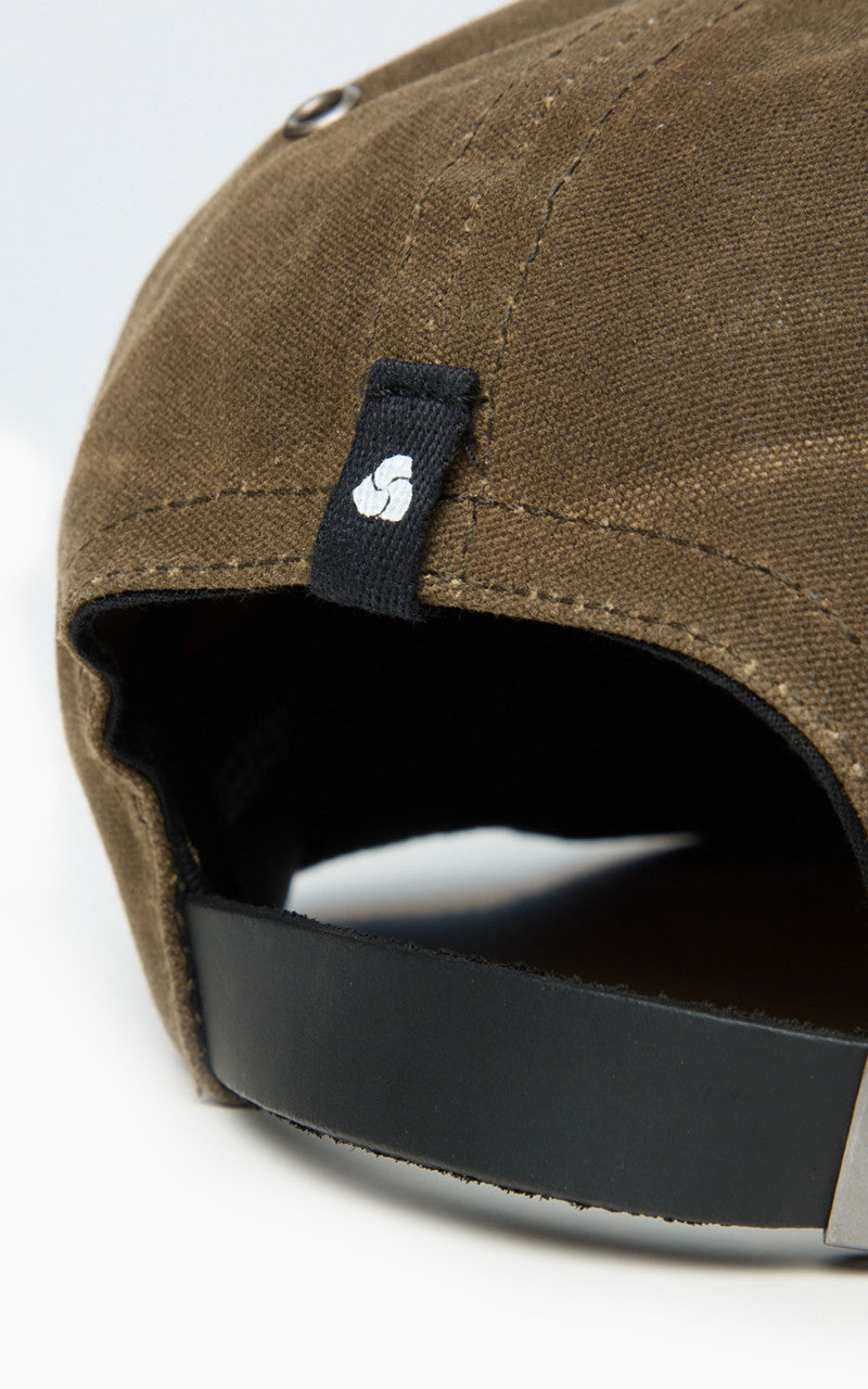 3sixteen Waxed Canvas Baseball Cap Olive