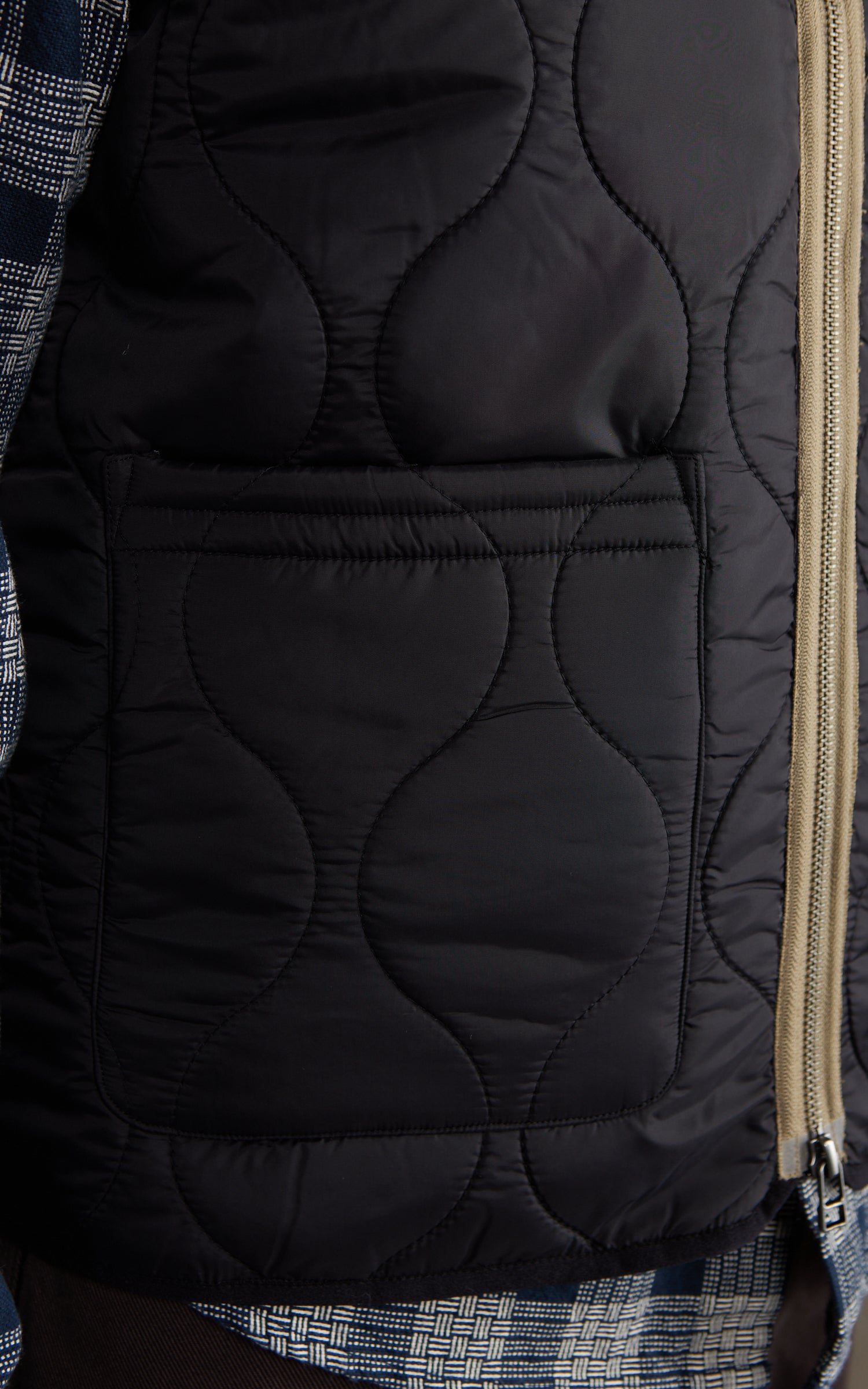 3sixteen Zip Vest Black Mil-Spec
