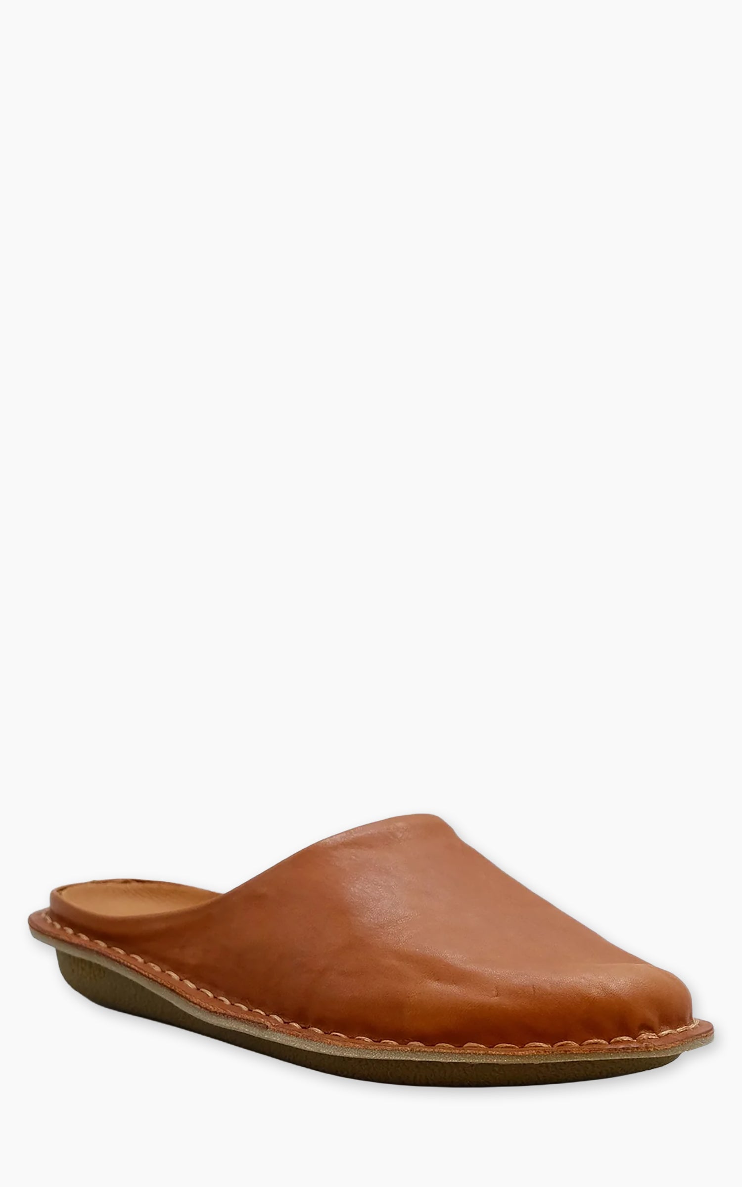 VIBAe ROMA Leather Cognac Brown