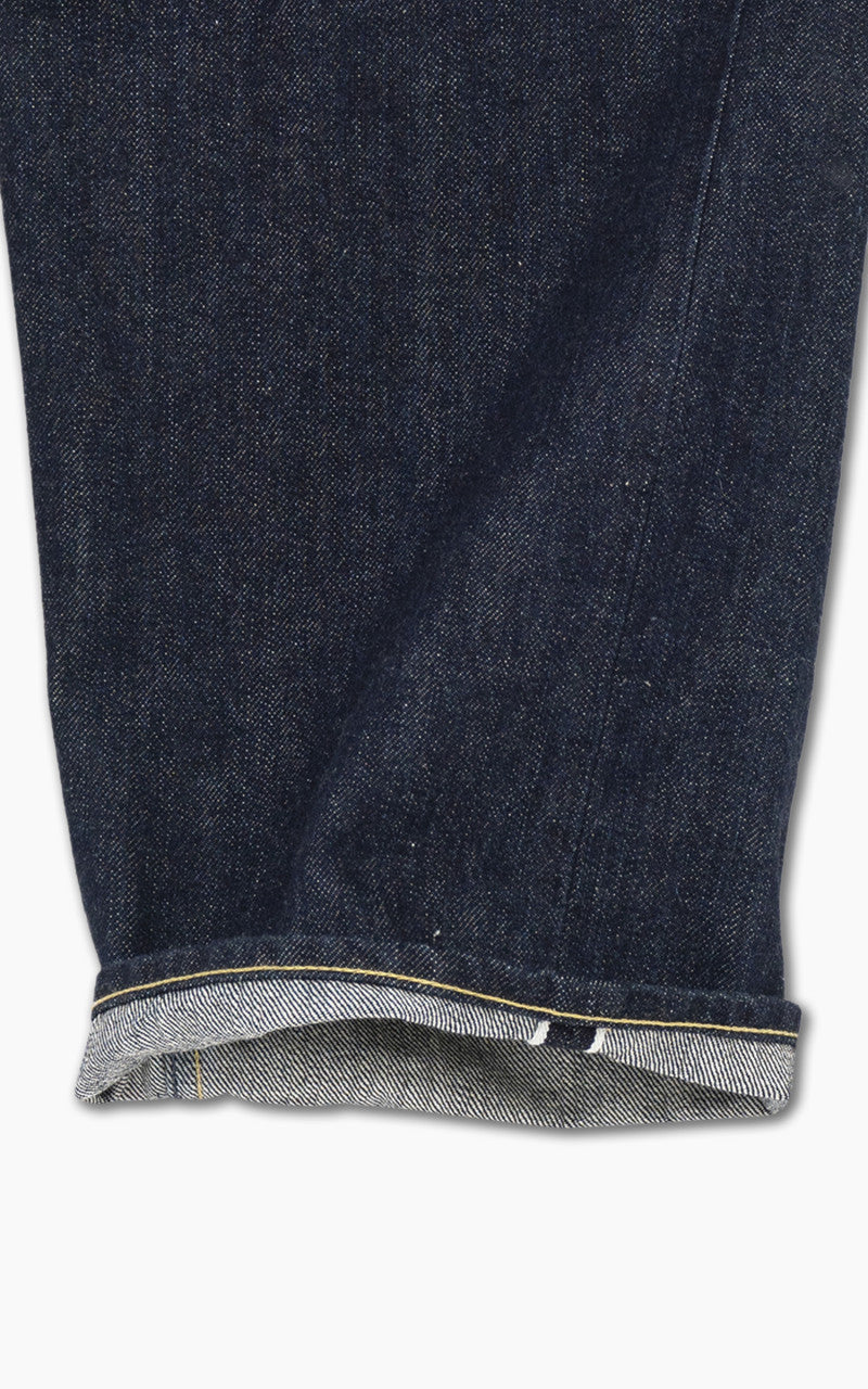 Still By Hand 5 Pocket Denim Pants Navy
