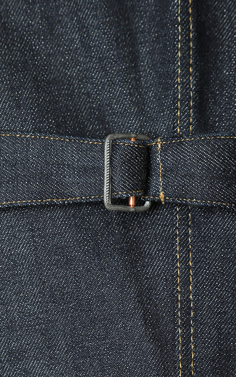 Stevenson Overall Co. Ranch Rider Denim Jacket Unwashed Indigo