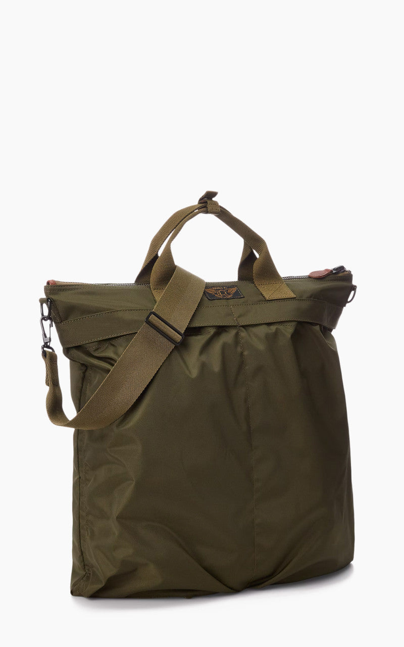 RRL Nylon Canvas Utility Bag Olive Drab