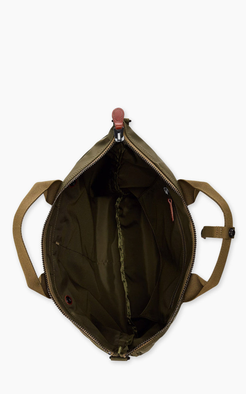 RRL Nylon Canvas Utility Bag Olive Drab