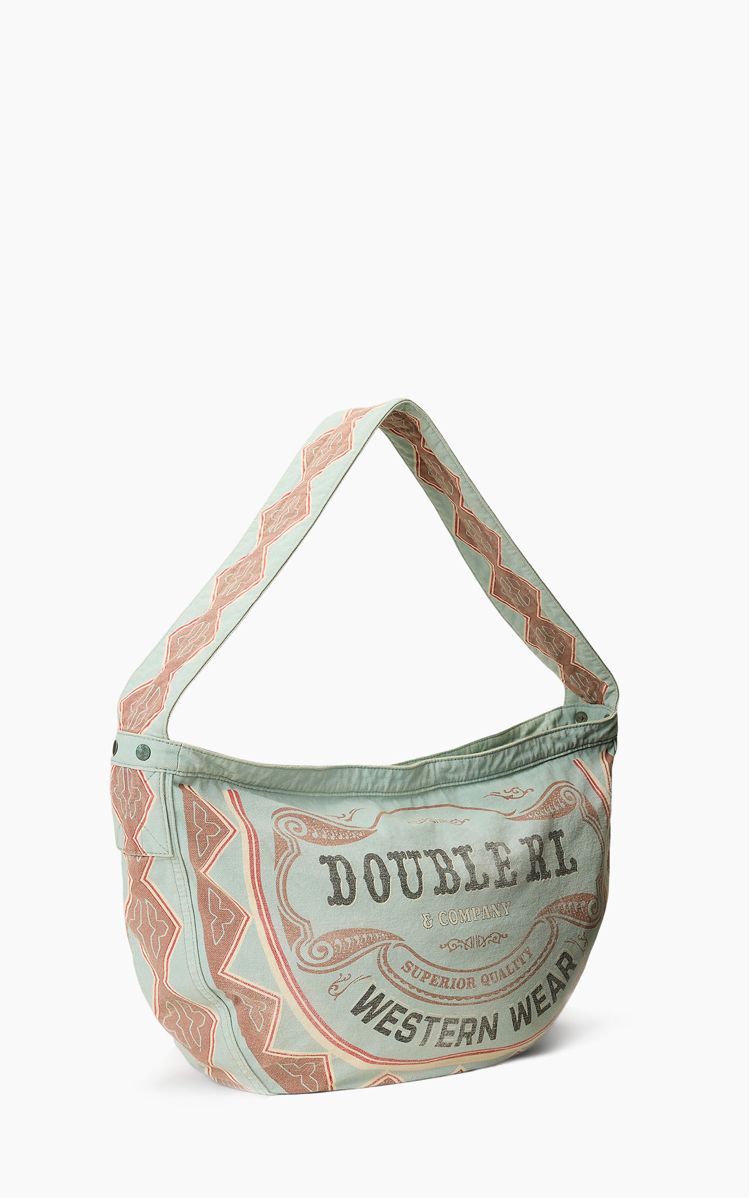 RRL Canvas Newsboy Bag Cream