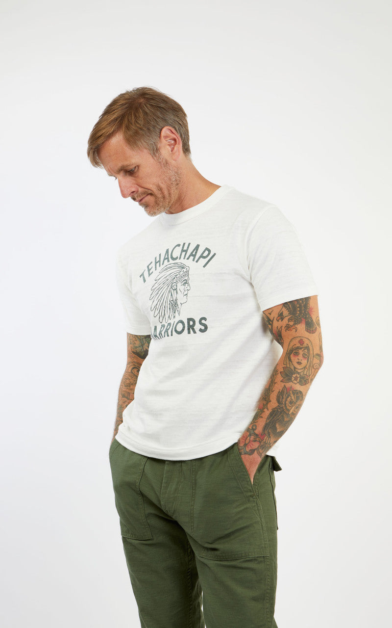 Warehouse & Co. 4601 Tehachapi T-Shirt Off White