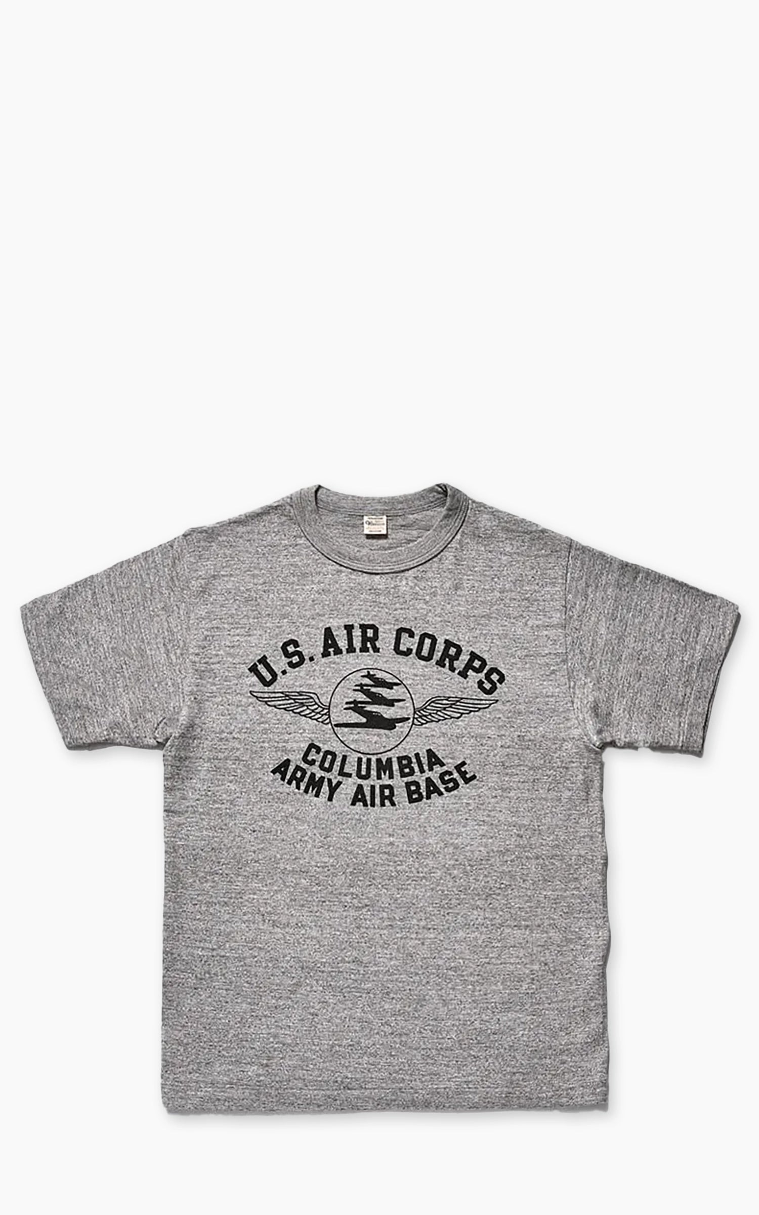 Warehouse & Co. Lot 4601 Columbia Army Air Base T-Shirt Heather Grey