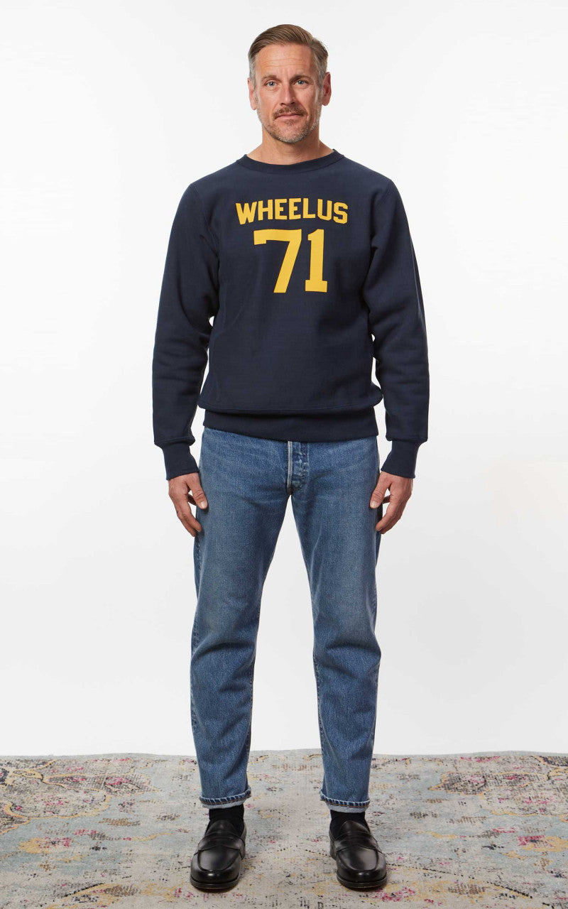 Warehouse & Co. 483 Wheelus Sweatshirt Navy