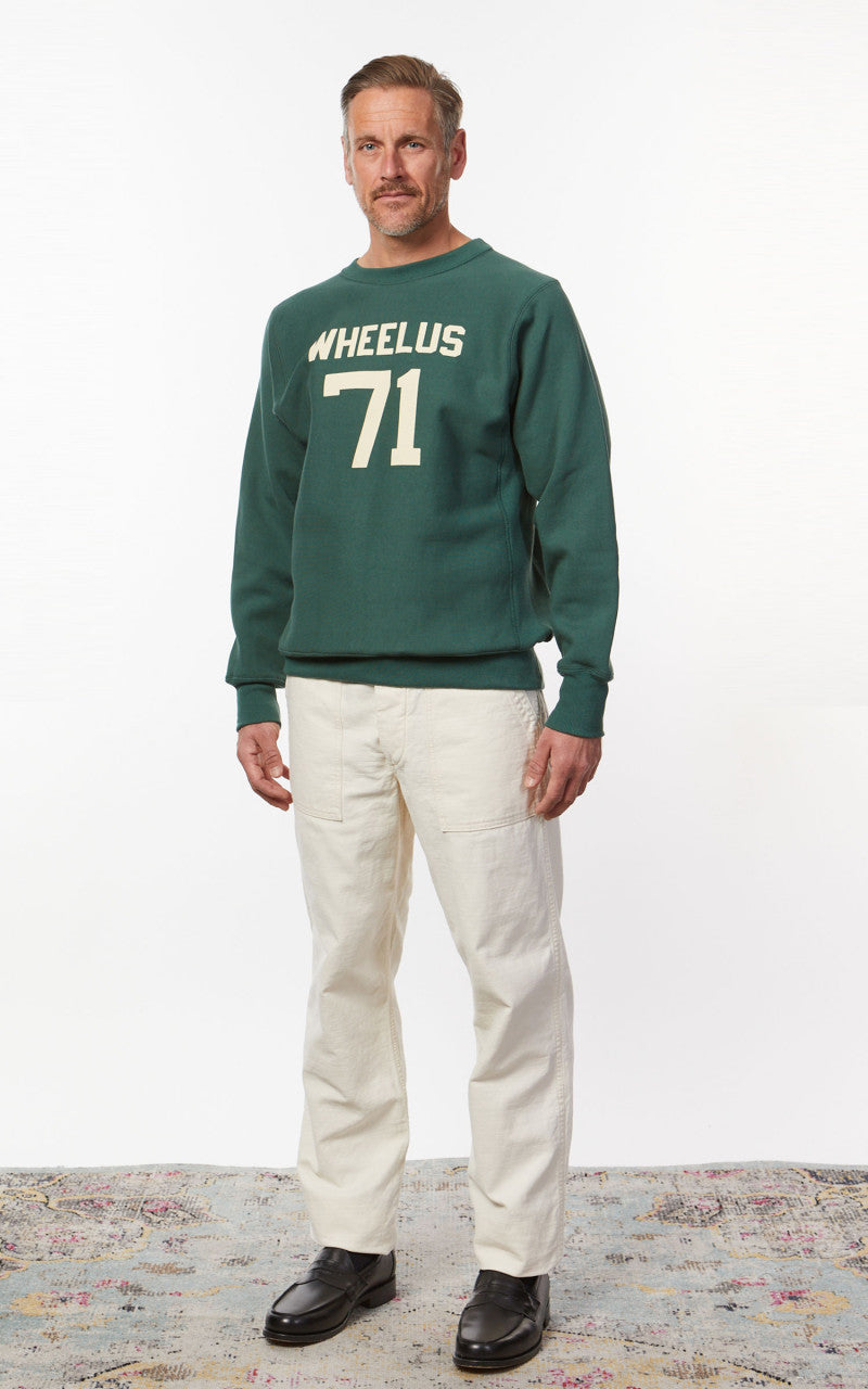 Warehouse & Co. 483 Wheelus Sweatshirt Green