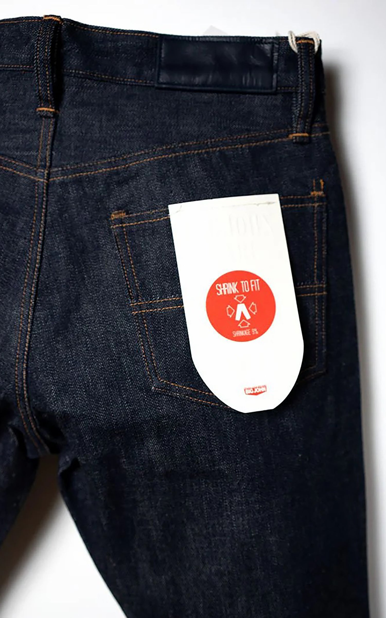 Big John Rare Straight Jeans Selvedge Indigo 15.5oz