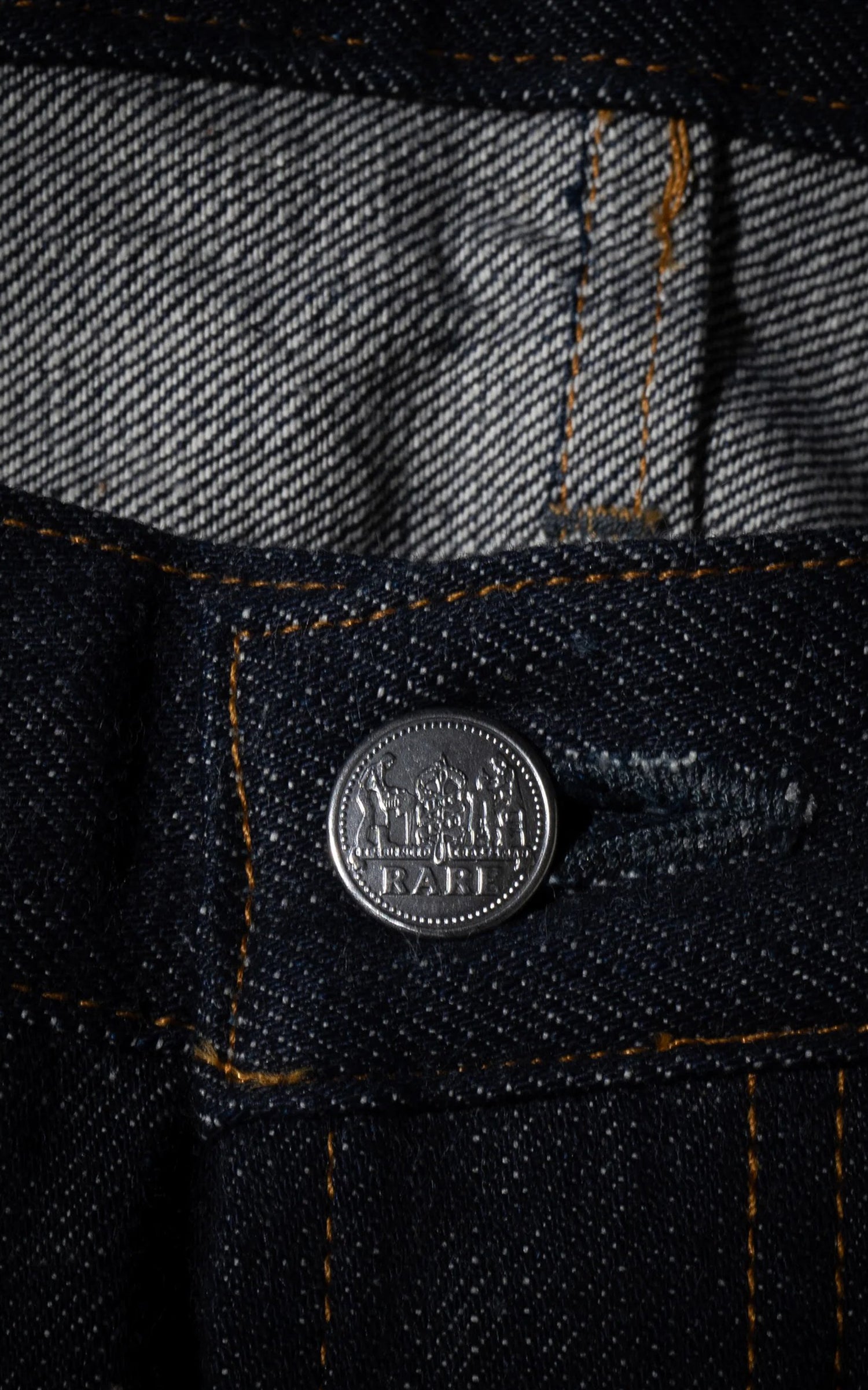 Big John Rare Straight Jeans Selvedge Indigo 15.5oz