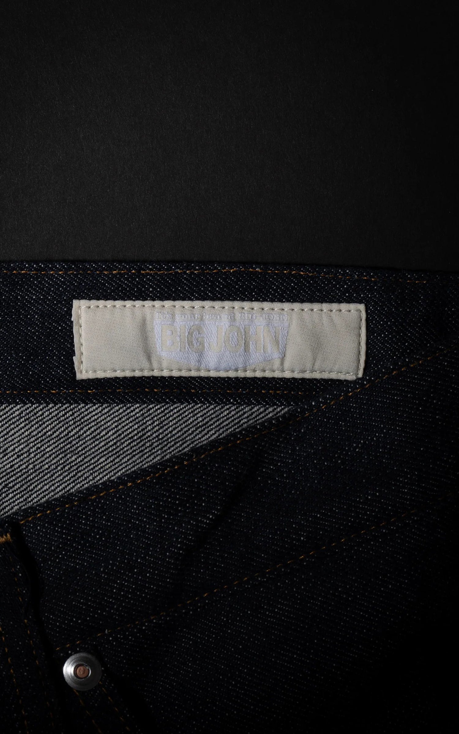 Big John Rare Straight Jeans Selvedge Indigo 15.5oz