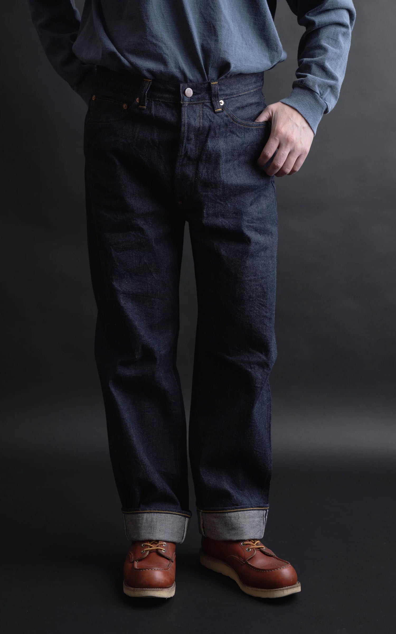 Big John Buckaroo Relaxed Jeans Selvedge Indigo