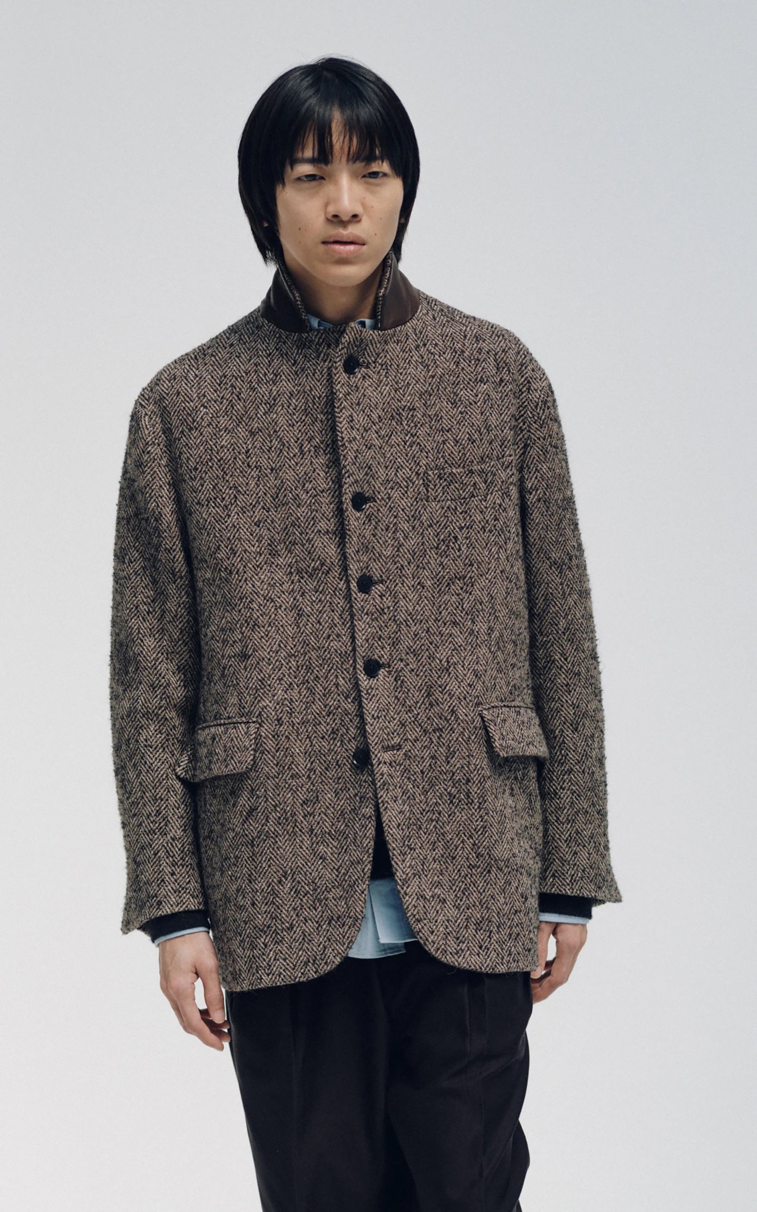 Kaptain Sunshine 4B Hunter Jacket Herringbone