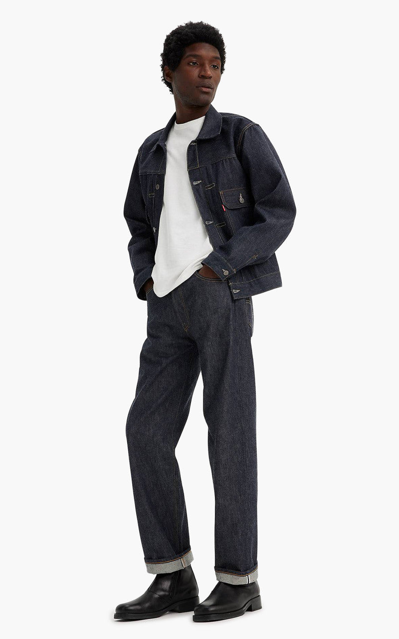 Levi's® Vintage Clothing 1955 501® Hand-Drawn Rigid Indigo