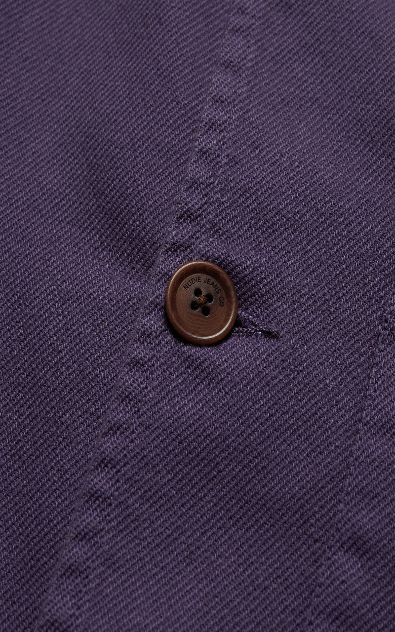 Nudie Jeans Barney Worker Jacket Lilac