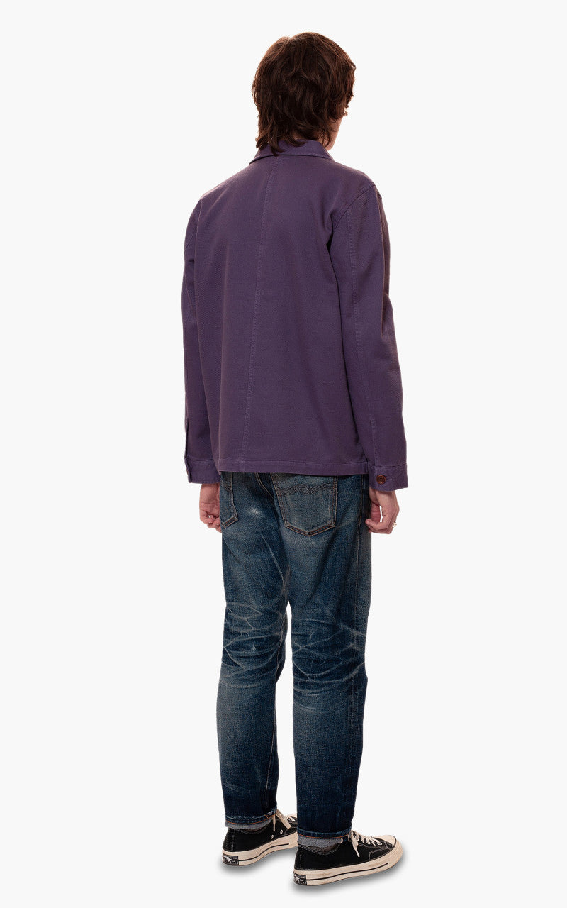 Nudie Jeans Barney Worker Jacket Lilac