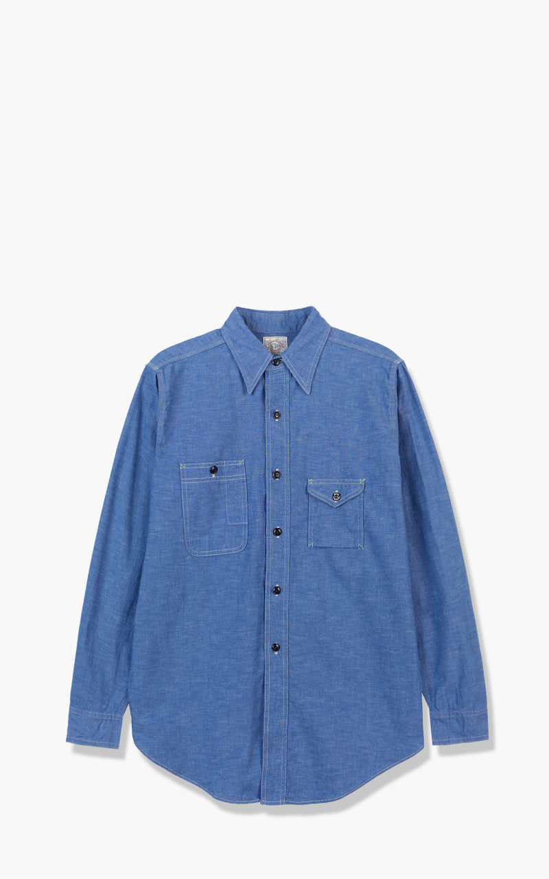 Anatomica Big Yank 1935 Shirt Blue