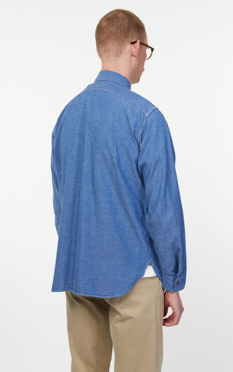 Anatomica Big Yank 1935 Shirt Blue